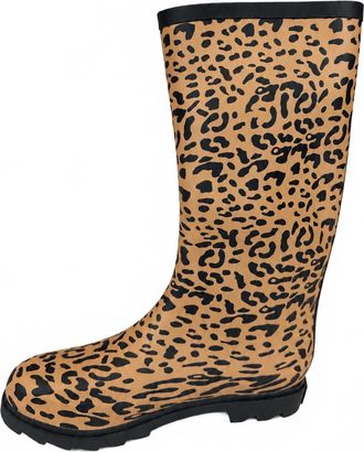 Betsey Johnson Womens Drizle Boot In Leopard Multi