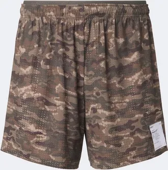SATISFY Space-O 5 camouflage running shorts
