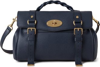 Mulberry Alexa Leather Satchel in Night Sky at Nordstrom