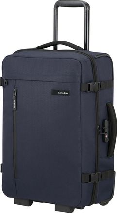 Samsonite Koffer SAMSONITE Roader Dufffle wheeled, Damen, Gr. B/H/T: 23cm x 55cm x 35cm, blau (dunkelblau), Polyester, Koffer Koffer