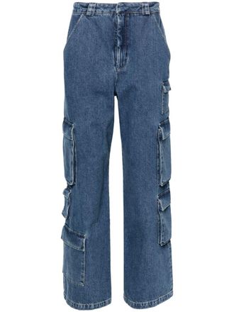 Axel Arigato Jeans cargo Roam a gamba ampia - Blu