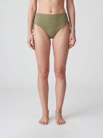 Eres Slip bikini a vita media in nylon con applicazione di perline