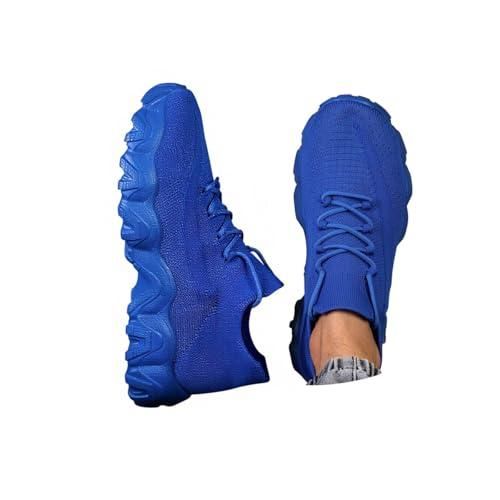 Baskets Rehaussantes Homme Minetom - Talon Intégré 4-10 Cm, Mesh Respirant, Semelle Antidérapante - 8