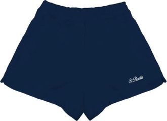 MC2 Saint Barth Shorts Cate con logo - Blu