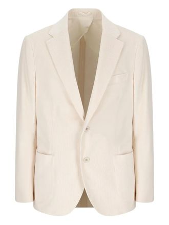 Lardini corduroy blazer - men - Fabric - 50 - Neutrals