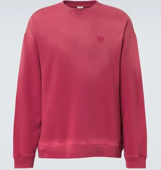Loewe Felpa Anagram in jersey di cotone