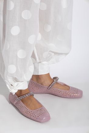 Jimmy Choo London Ballerinas The Jelly, Womens, Pink