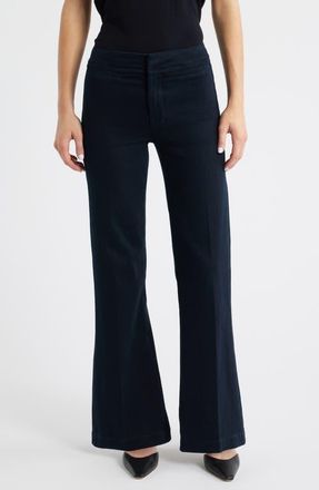 Paige Leenah Welt Pocket High Waist Wide Leg Jeans in Control at Nordstrom, Size 28