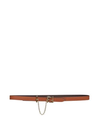 Fendi FF buckle reversible belt - women - Calf Leather - 75 - Brown