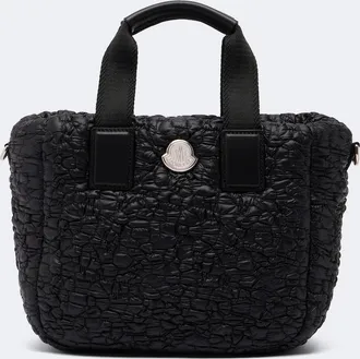 Moncler Caradoc Mini quilted top-handle bag