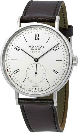 NOMOS Glash&uuml;tte Tangente Neomatik Automatic White Dial Mens Watch 180