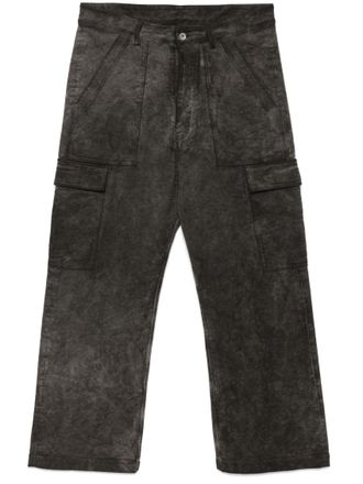 Rick Owens Brown Wide Leg Pant