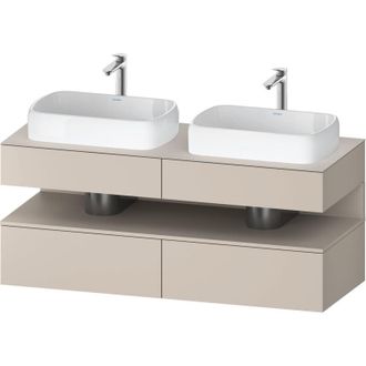 Duravit Qatego Consola Mueble Bajo Lavabo, 2 Extensiones, 2 - Duravit