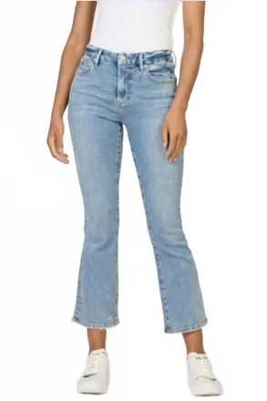 Dear John Denim Jeanne Cropped Flare Jean In Lomond