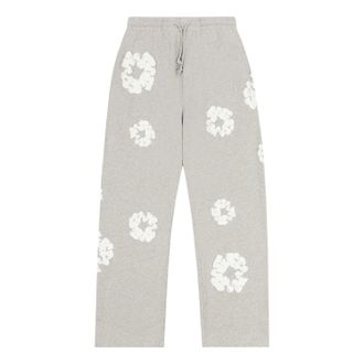 Denim Tears Cotton Wreath Baggy Sweatpants Grey SS25BAS11402052