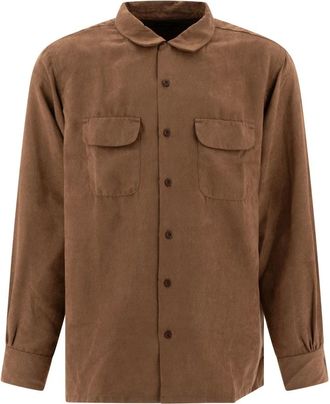 Engineered Garments Uomo, Magliette, Marrone, S, new