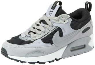 Nike FN7777-001 Air Max 90 Futura Women Pewter/Pewter-Black-White UK 5