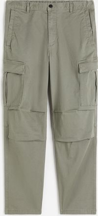 H&M Cargohose in Regular Fit - Green