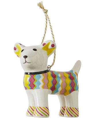 Spode Kit Kemp Tiffany Pooch Patchwork Ornament