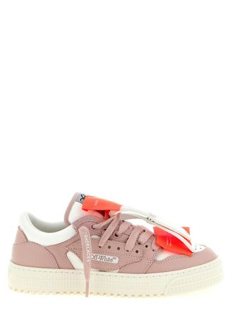 Off-white Pink Logo Sneakers