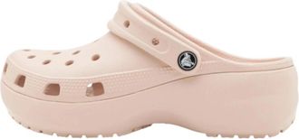 Crocs Klassieke Platform Klomp in Quartz - Dames - Klompen - Roze - 36 EU - Schoenen