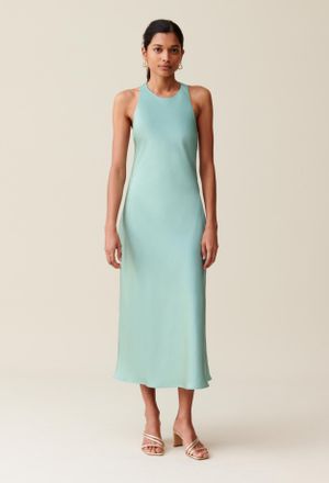 Claudie Pierlot Robe longue satinée