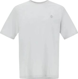 Herno T-Shirt van katoenen jersey - Heren - T-shirts - Grijs - XL - Katoen - Tops