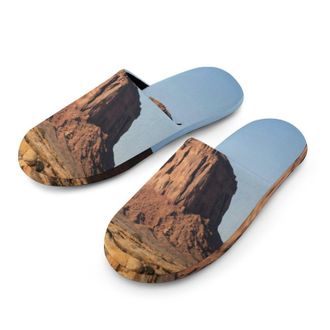 Generic Horse Monoliths Valley Mens House Slippers Slip Indoor Slipper On Shoes Warm Outdoor