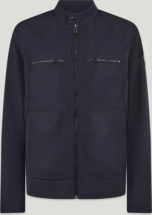 Belstaff Variator Jacket Mens Ripple Shell Dark Ink Size XL