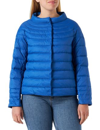 Sisley Sisley Womens Jacket 2ba2ln029, Bright Blue 36u, 36