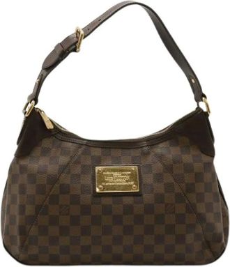 Louis Vuitton Pre-owned Shoulder Bags, female, Brown, Size: ONE SIZE Pre-owned Canvas Shoulder Bag