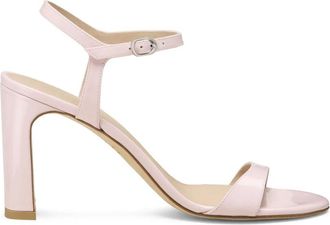 Stuart Weitzman Babette 85 - Dames - Sandalen met hakken - Roze - 35 1/2 EU - Schoenen