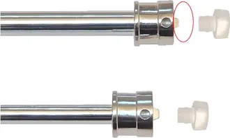 OEM Stanghetta A Molla only One Universale Cm. 63/110 - Cromo- 10 Coppia