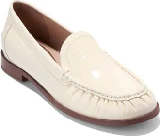 Cole Haan Dreya Venetian Loafer in Powder Crinkle Patent Leather at Nordstrom, Size 8.5