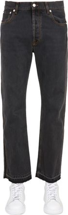Alexander McQueen Raw Cut Jeans