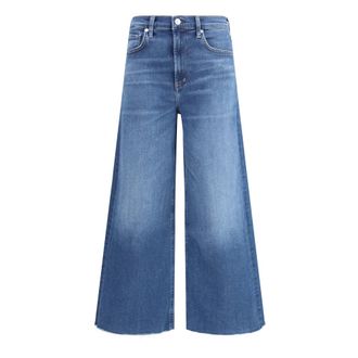 Citizens Of Humanity Lyra Cropped Jeans - Dames - Jeans - Blauw - Maat: W27 Katoen