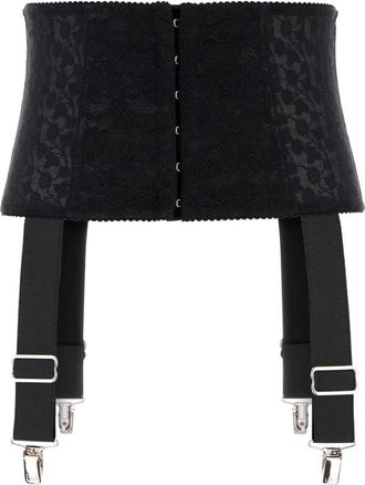 Dolce & Gabbana Lace Riem - Dames - Riemen - Zwart - XS - Accessoires