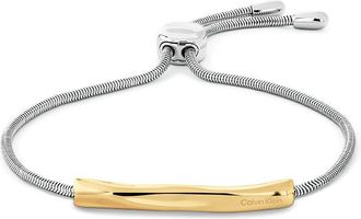 Calvin Klein Womens Sculptural Pendant Bracelet - Gold - OS