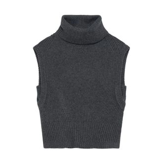 SIMKHAI Top de punto Maple - Knitwear - Mujer - Negro - XS