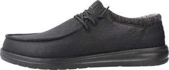 Hey Dude Klassieke Veterschoenen - Heren - Veterschoenen - Zwart - 45 EU - Schoenen