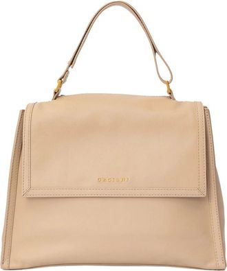 Orciani Sveva Borsa a Spalla Media - - Bags - Donna - Beige - ONE SIZE
