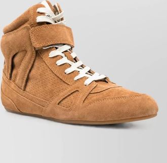Isabel Marant leather high-top sneakers