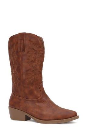 Yoki Gilard Western Boot in Brown at Nordstrom Rack, Size 8.5