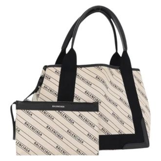 Balenciaga Pre-owned Tote Bags, female, White, Size: ONE SIZE Pre-owned Vintage Tote Bag