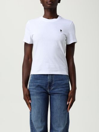 Ami T-Shirt AMI PARIS Woman color White
