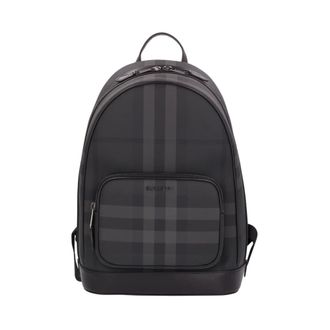 Burberry Backpacks, unisex, Gray, Size: ONE SIZE Zaino Rocco