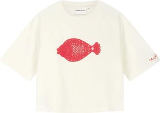 Fab By Fabienne Chapot Nanda Sweater - Dames - T-shirts - Beige - S - Katoen - Tops