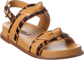 Alexandre Birman Sport Haircalf & Leather Sandal