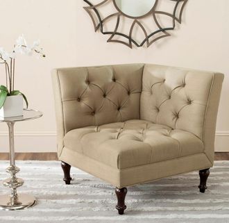 Safavieh Jack Tufted Corner Chair