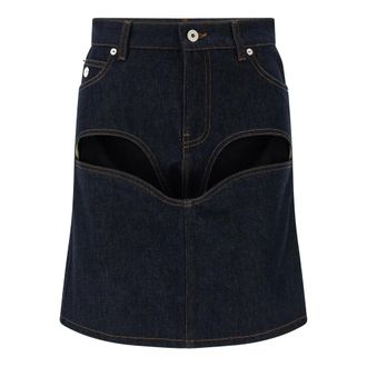 Jean Paul Gaultier Mujer, Faldas, Azul, Talla: W26